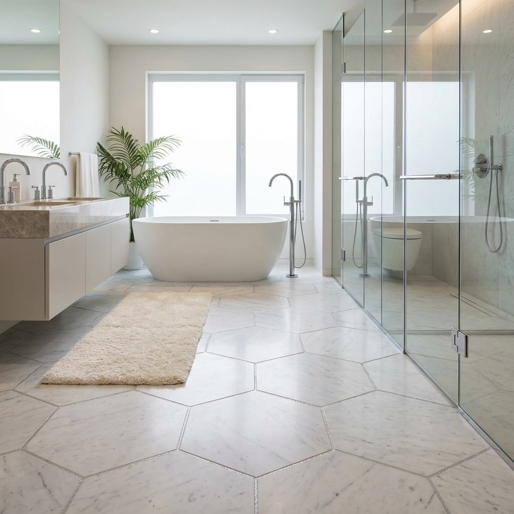 강남구 자이아파트 욕실 줄눈 시공 후기